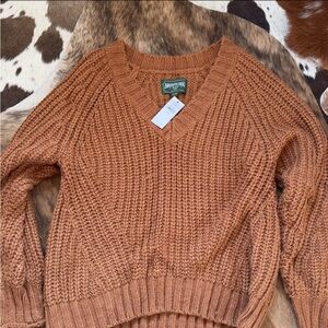 American Eagle Women's Brown Sweater